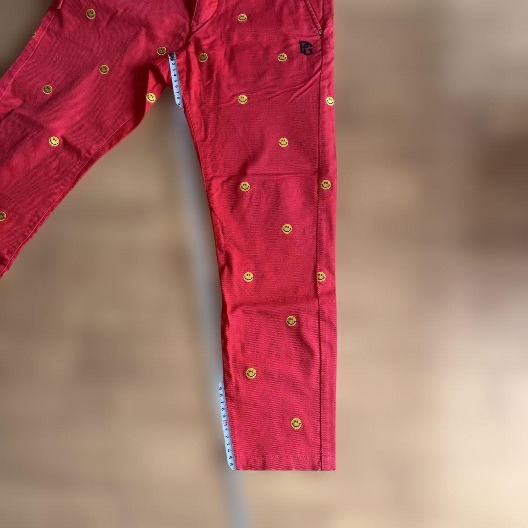 PEARLY GATES スマイリーフェイスパンツ サイズ3 ニコちゃん