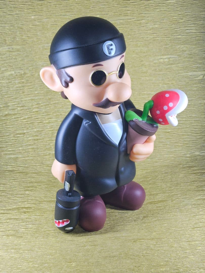 レオン　マリオ　フラワー コラボ　ビッグ　フィギュア　海外製品