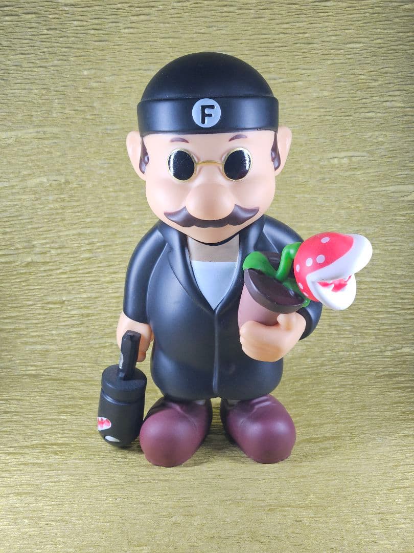 レオン　マリオ　フラワー コラボ　ビッグ　フィギュア　海外製品