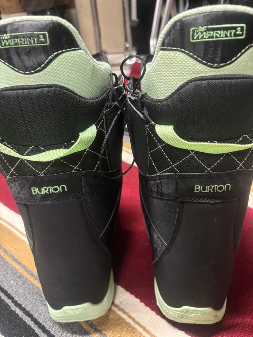 BURTON IMPRINT 1 スノーボードブーツ 女性用 黒/ミント