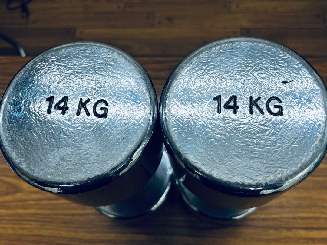 ivanko 回転式　ダンベル　14kg❌2個