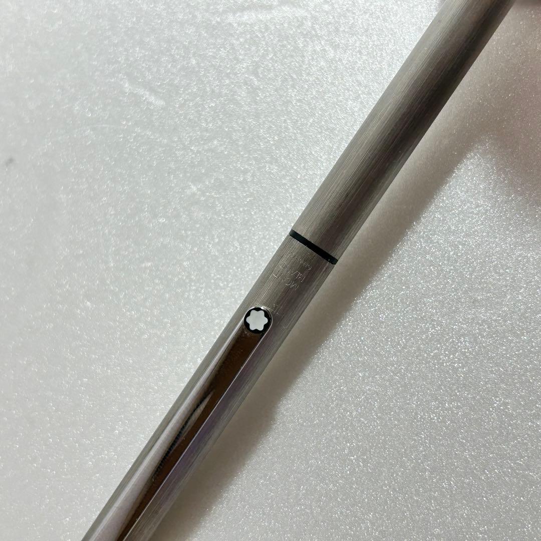 MontBlanc モンブラン 2色ボールペン ツイスト式 Sライン シルバー