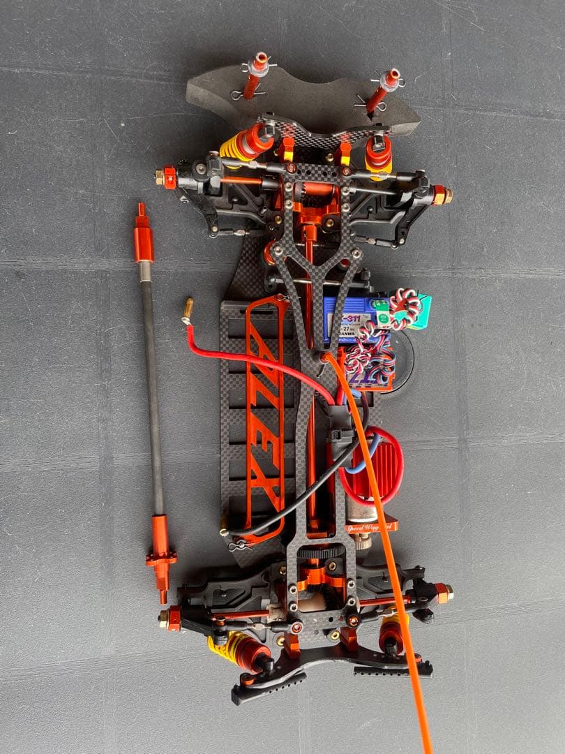 ALEX アレックス　バラクーダR2 オレンジアルマイト