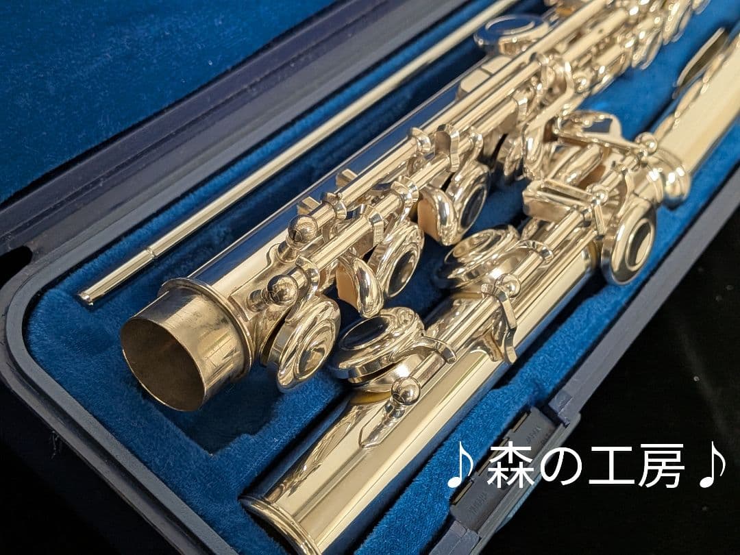 中古フルート専門店‼️部活応援‼️銀メッキ ヤマハフルートYFL211S Eメカ