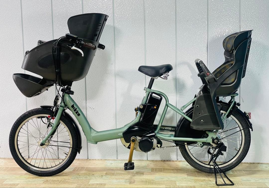 3233ブリヂストン8.9アンペア　3人乗り対応子供乗せ　電動アシスト自転車