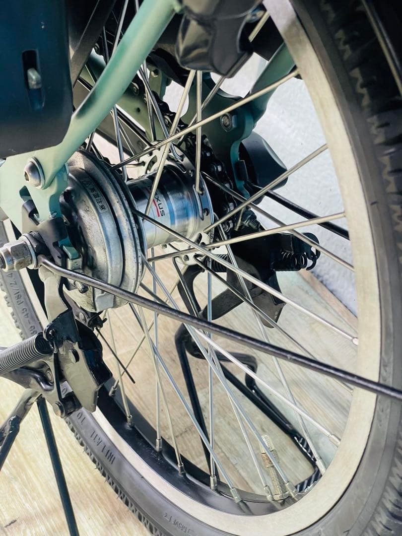 3233ブリヂストン8.9アンペア　3人乗り対応子供乗せ　電動アシスト自転車