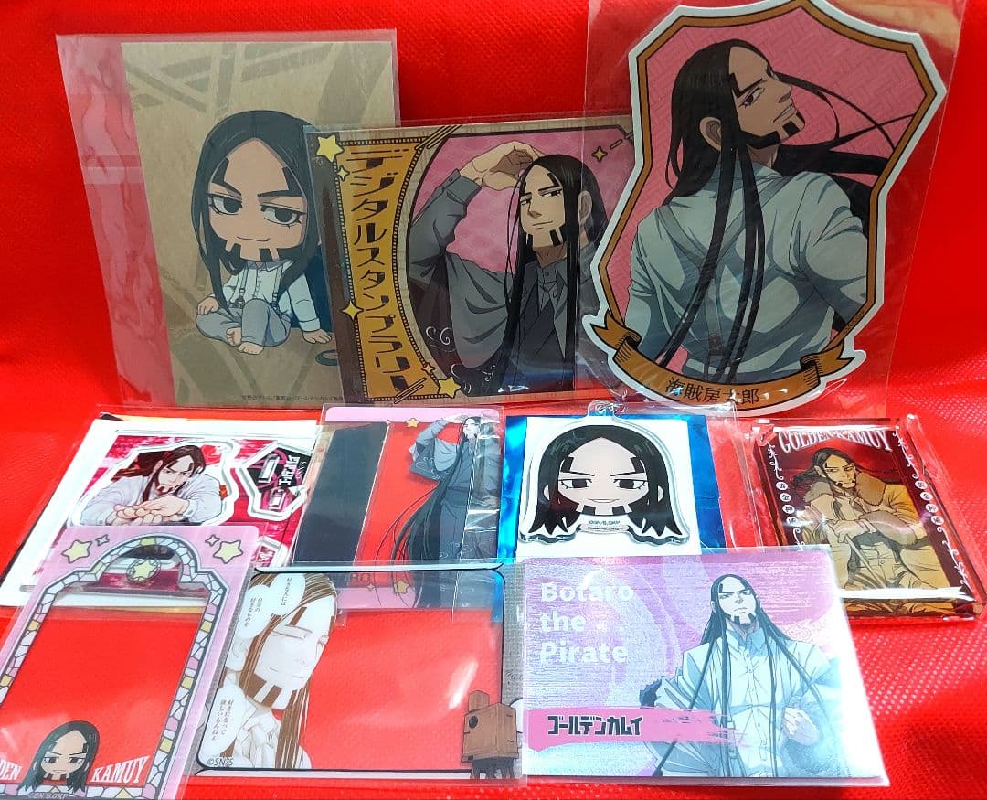 ゴールデンカムイ　東京メトロ　　海賊房太郎　白石20点セット