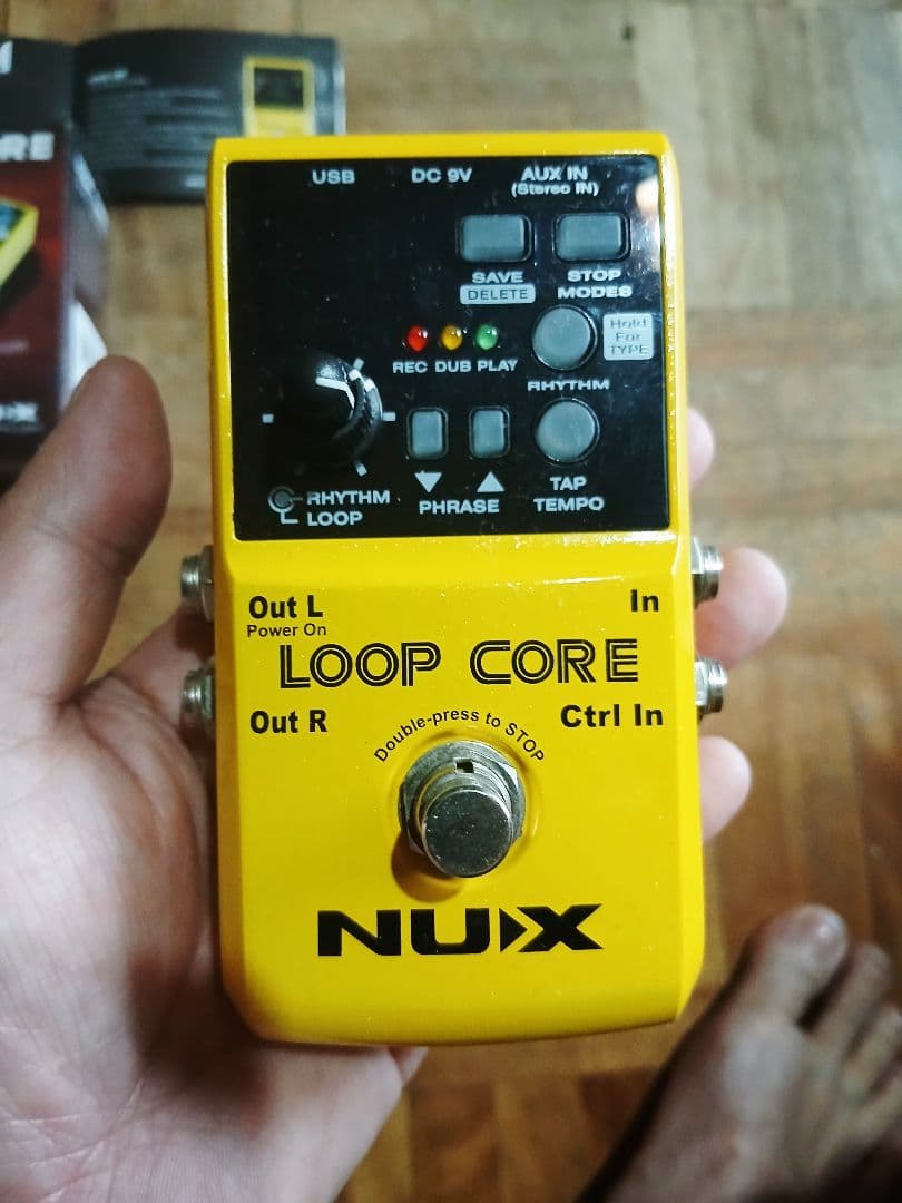 NUX LOOP CORE LOOPER ギター ルーパー 箱説明書付き