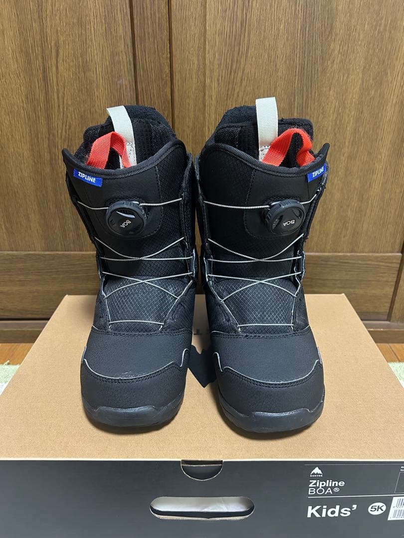 BURTON ZIPLINE BOA 子ども用スノーボードブーツ 23cm