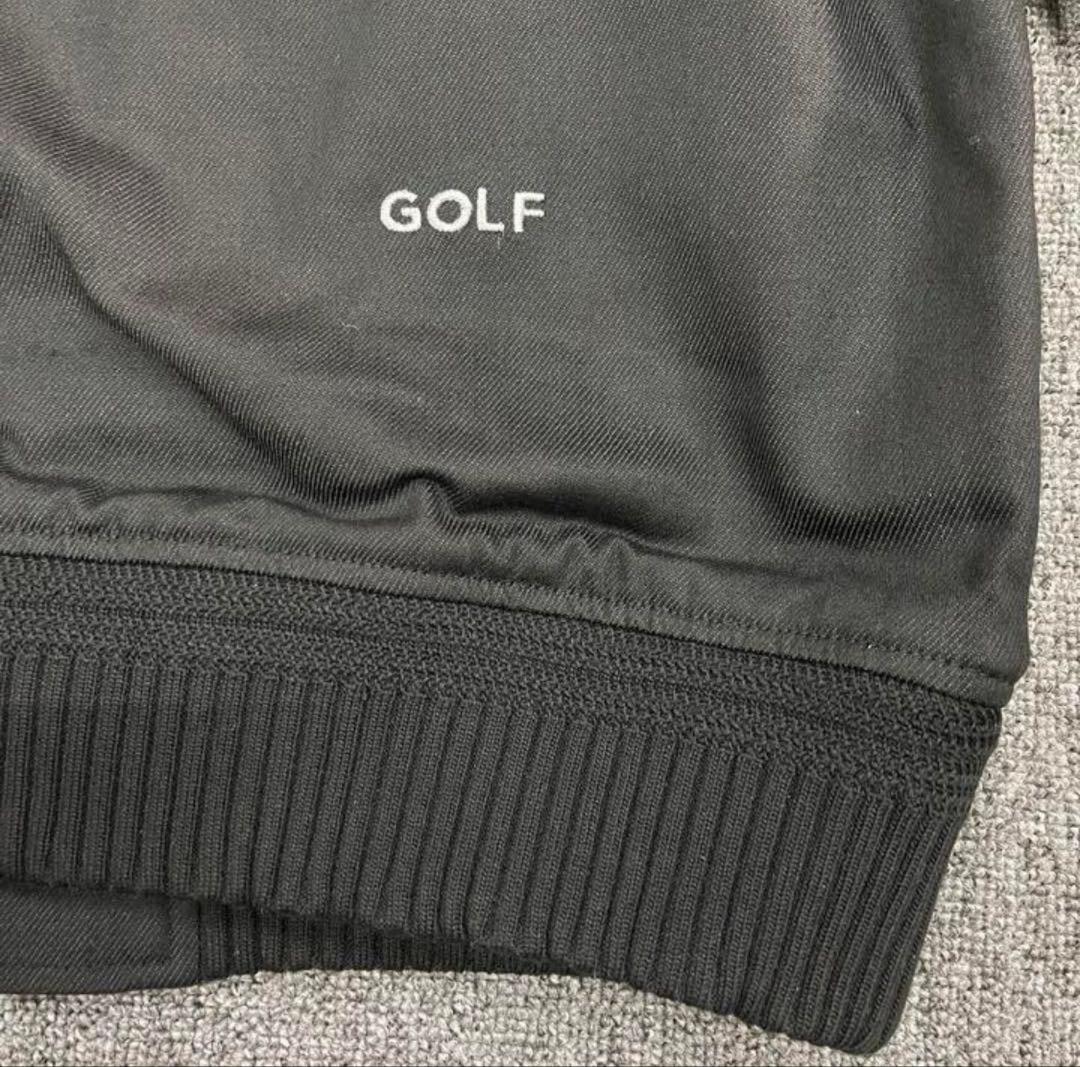 PEARLY GATES ブラックデニム×合皮ジャケット