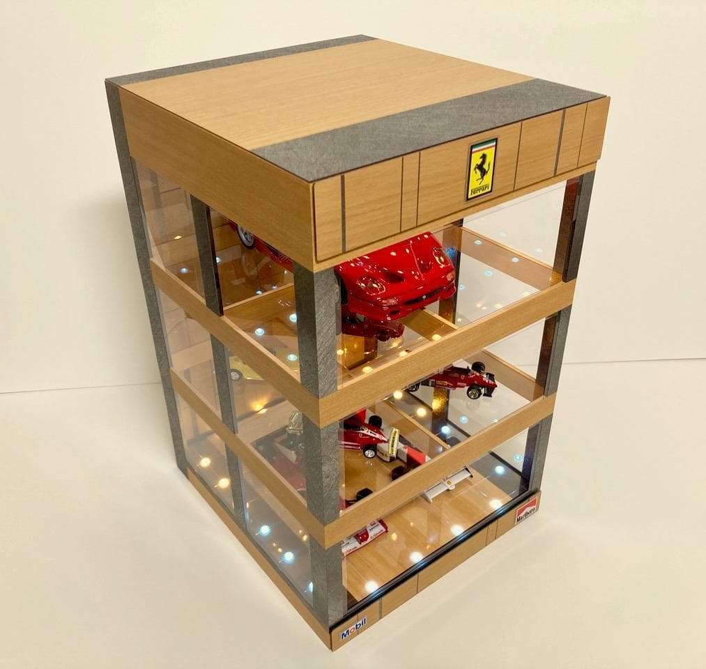 ぐげみ・1/18展示・特殊S&W(#1)・ディスプレーBOX/ネオジオラマ