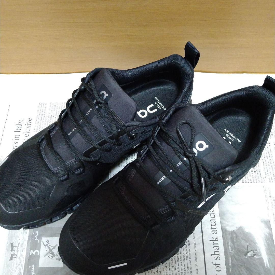 On Cloud6 Waterproof Black　オン　メンズ　スニーカー