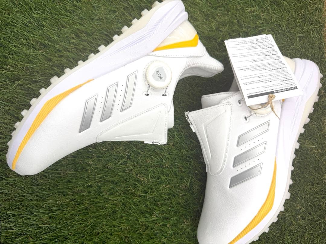 アディダスソーラーモーションBOA 23.5cm/新品未使用ゴルフシューズ