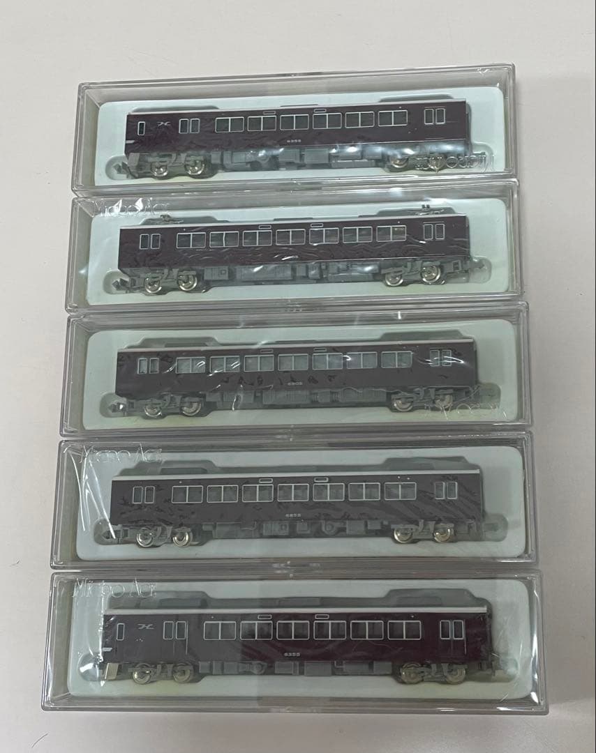 Nゲージ 阪急電車　京都線　特急車両5両編成