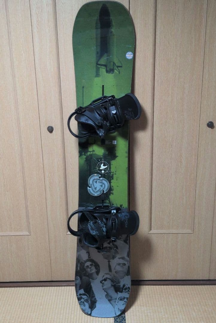 PROCESS 155 FLYING V スノーボード 　バインディング付き