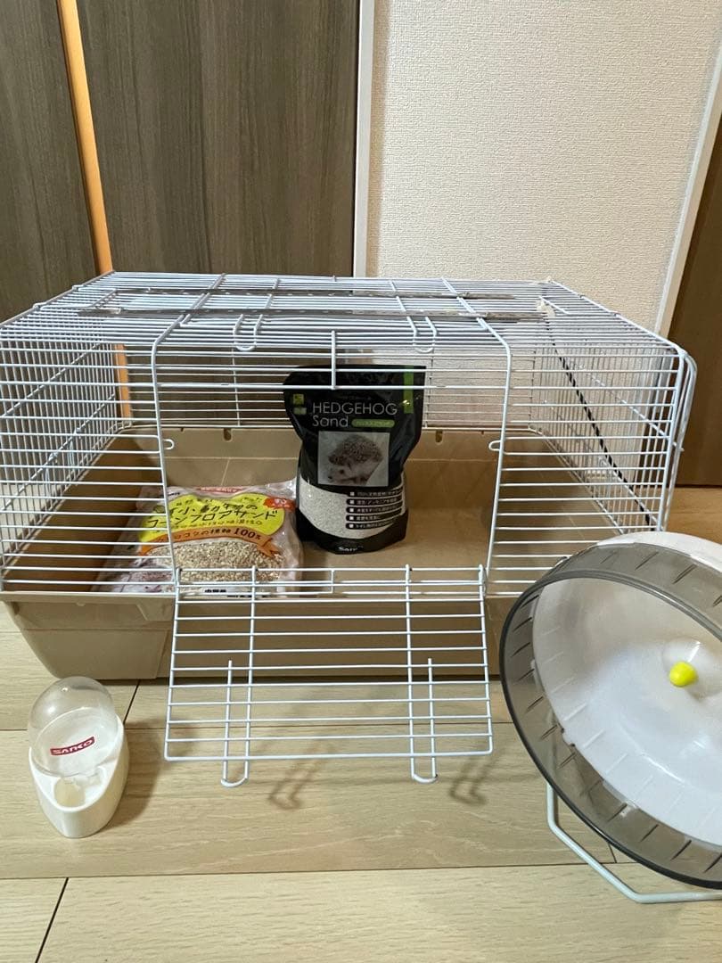 ハリネズミ　ケージ　飼育セット