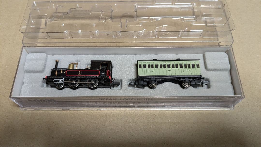 マイクロエース A0273 1号機関車保存車 客車1両