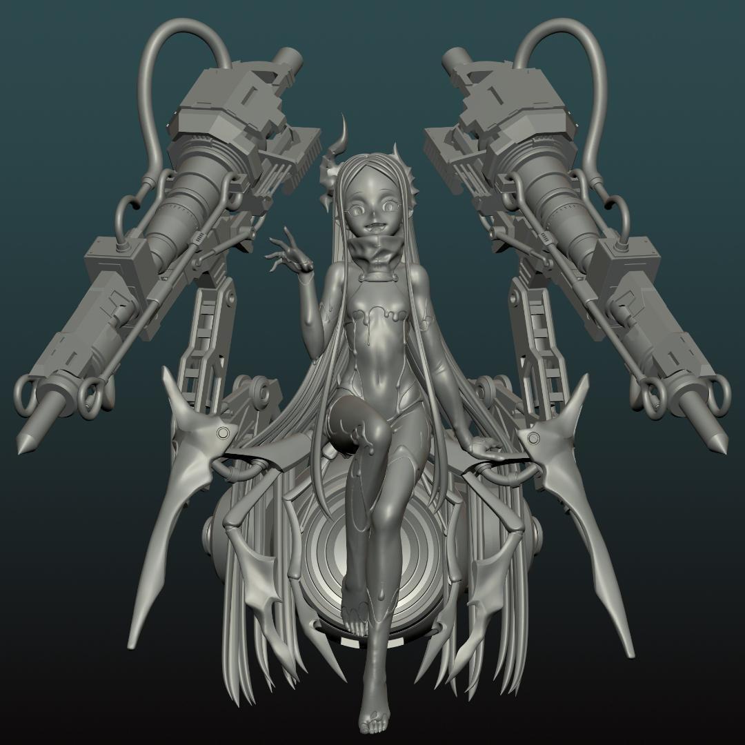 ガレージキット 勝利の女神:NIKKE レヴィアタン 未塗装未組立