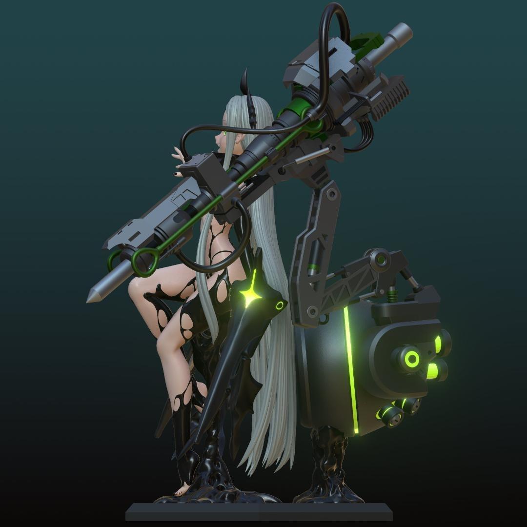 ガレージキット 勝利の女神:NIKKE レヴィアタン 未塗装未組立