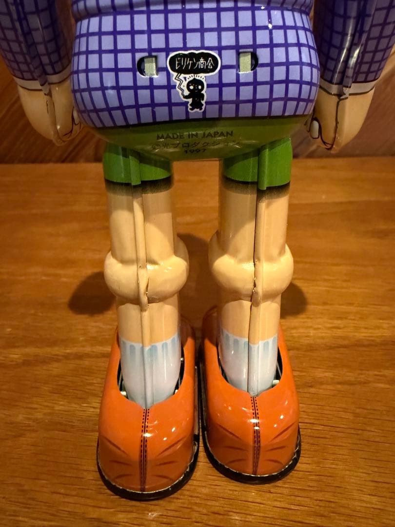 新品未使用　ビリケン商会　ブリキ　鉄人28号　　金田正太郎