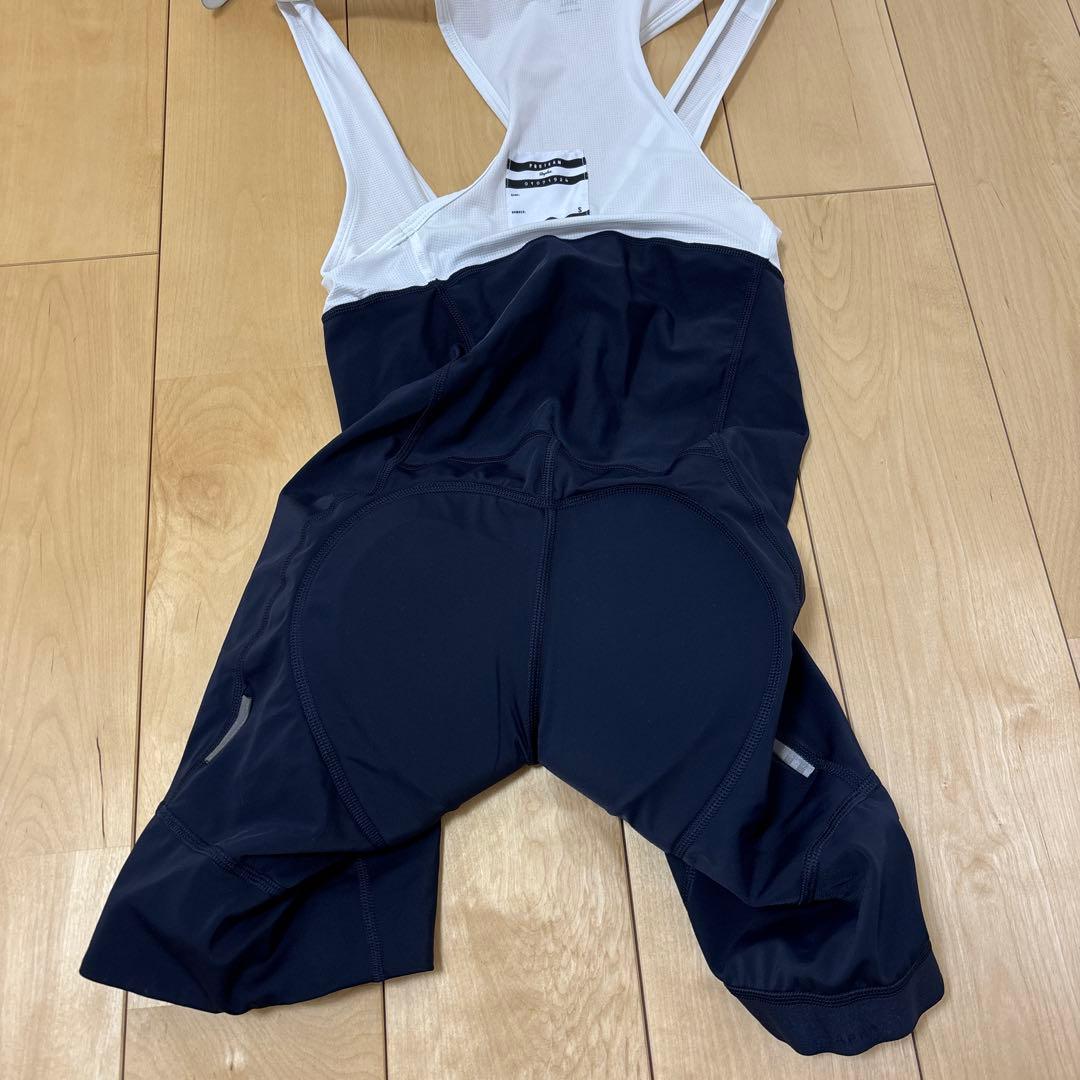 Rapha Sサイズ ビブショーツ ネイビー/ホワイト