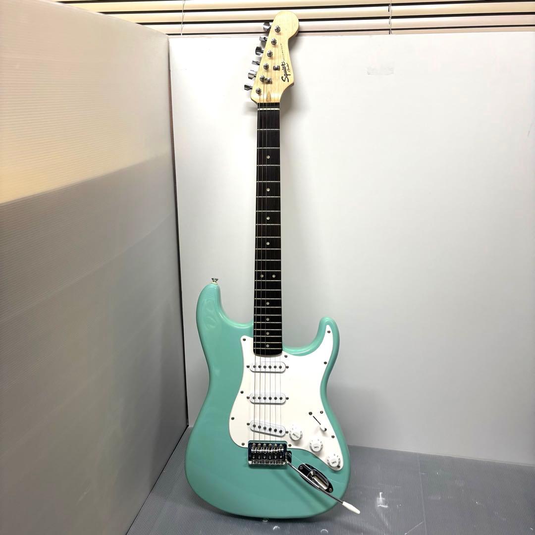 【美品】Squire BULLET STRAT 限定カラー サーフグリーン