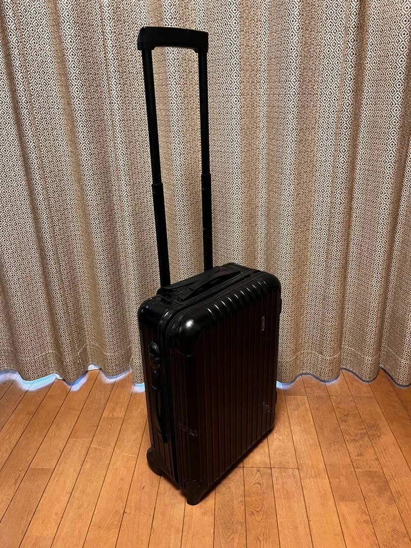 値下げ　リモワRimowa salsa スーツケース 機内持ち込みサイズ　黒