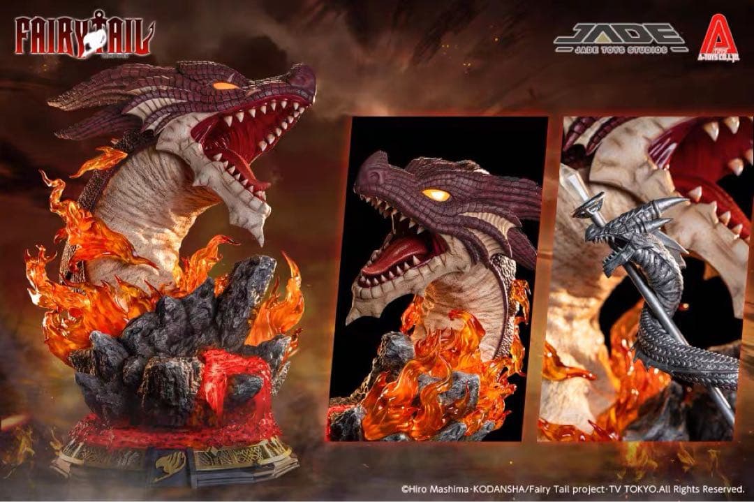 FAIRY TAIL フェアリーテイル ナツ 1/8ガレージキットスタチュー ④