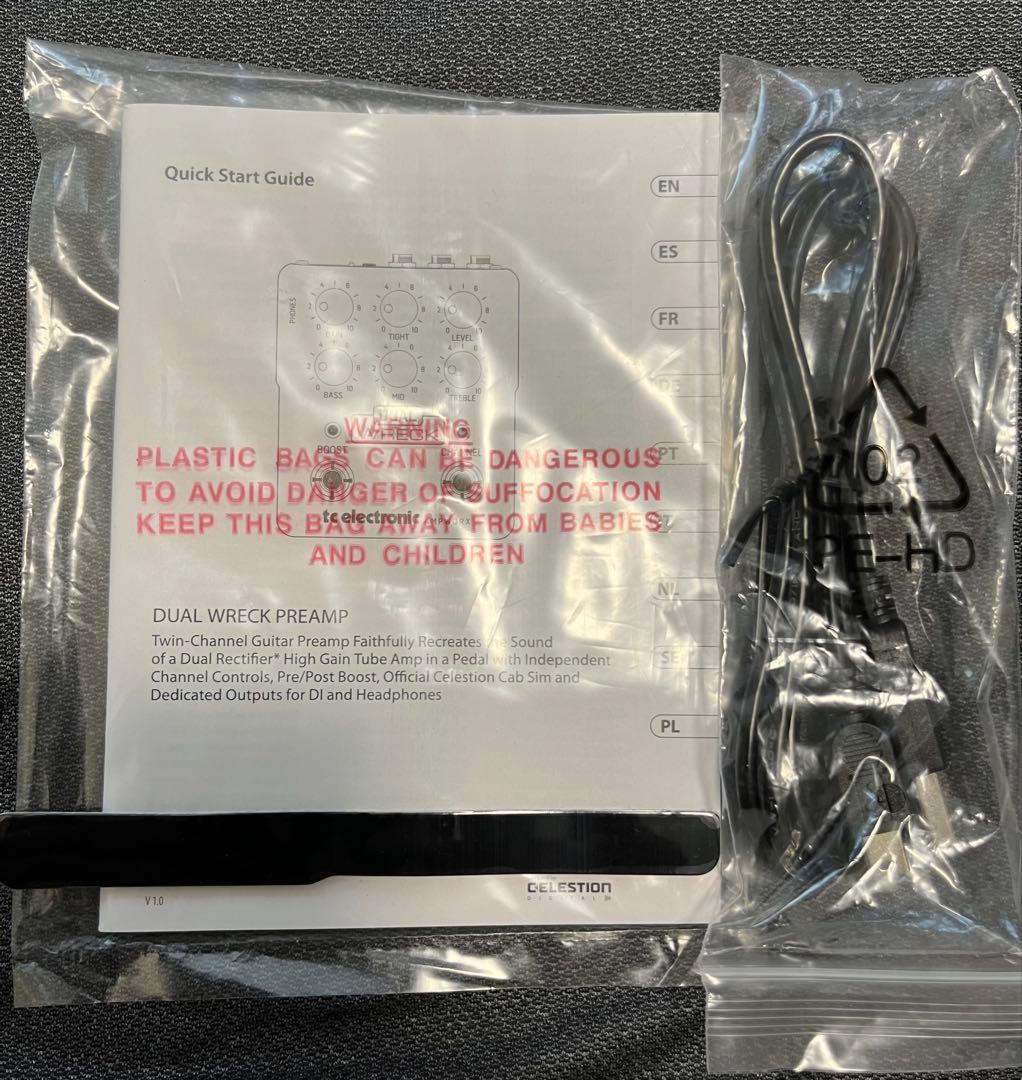 ギター tc electronic Dual Wreck