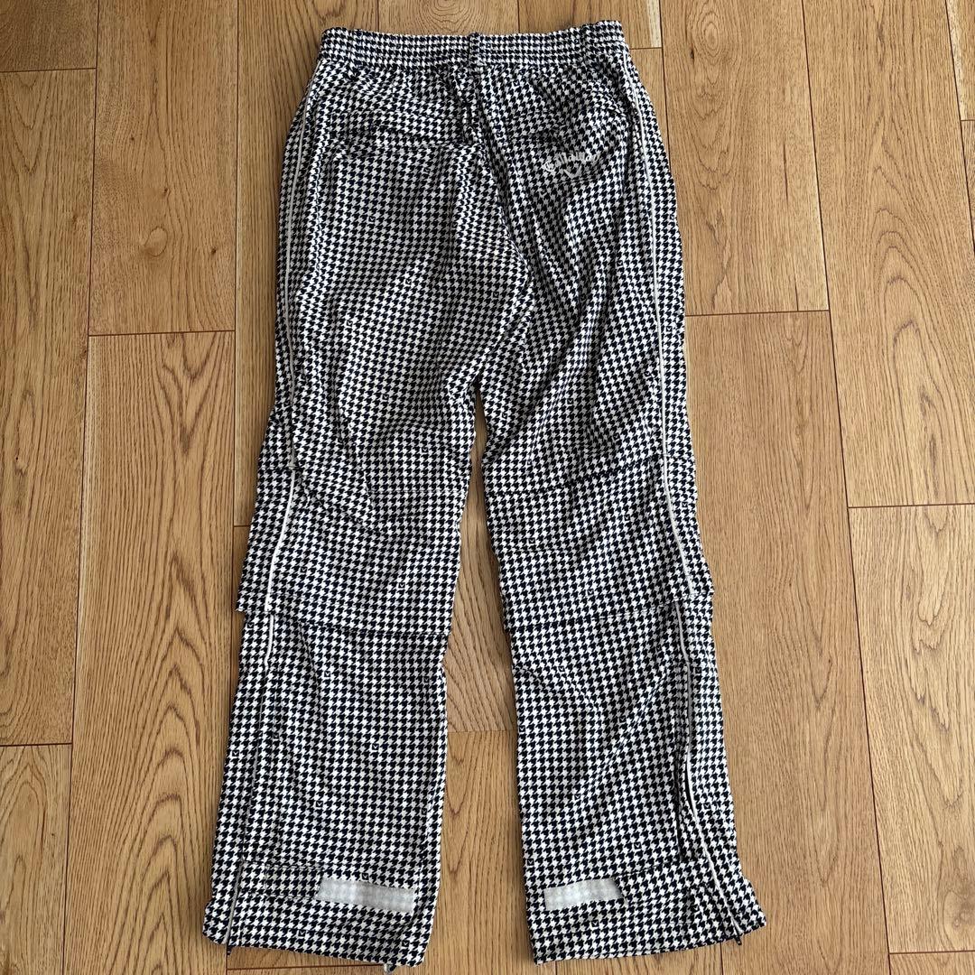 Callaway レインコート 千鳥柄 上下セット ジャケット ズボン Sサイズ