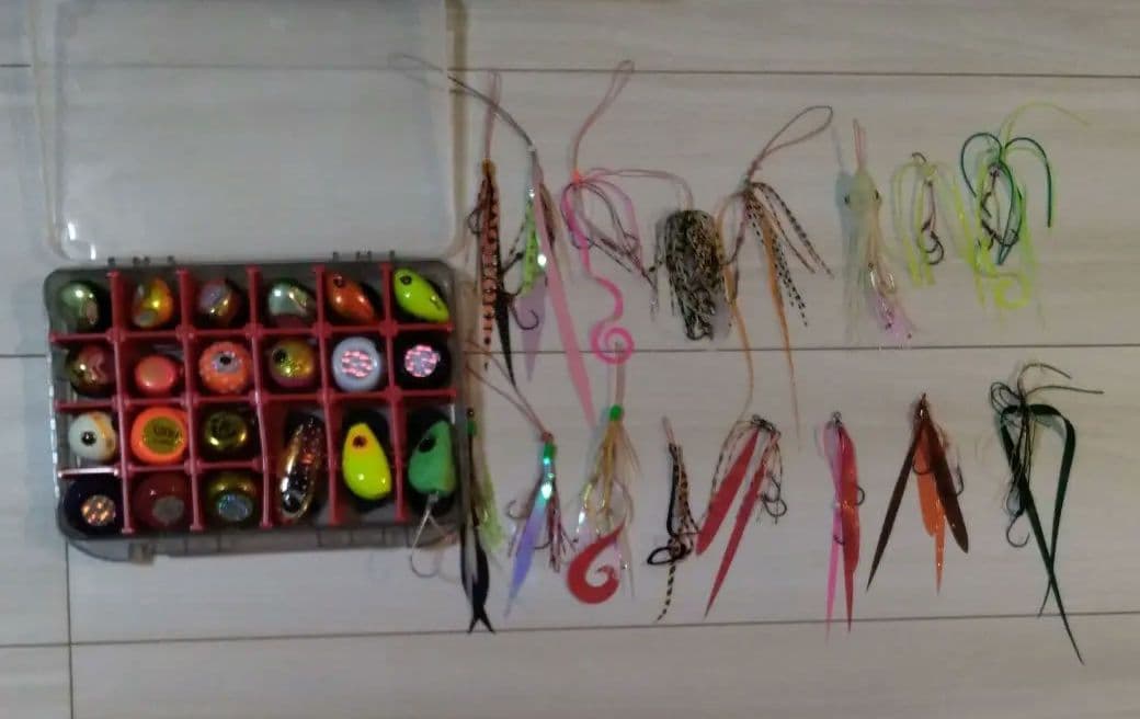 小*哉様 タイラバセット　鉛ヘッド21個＋針＆ネクタイ16個＋ケース