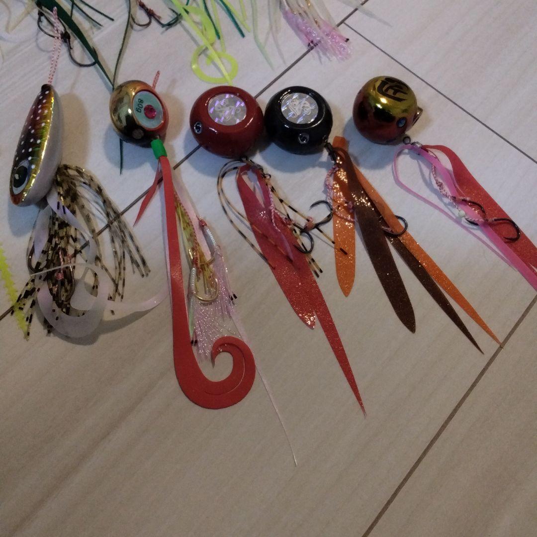 小*哉様 タイラバセット　鉛ヘッド21個＋針＆ネクタイ16個＋ケース