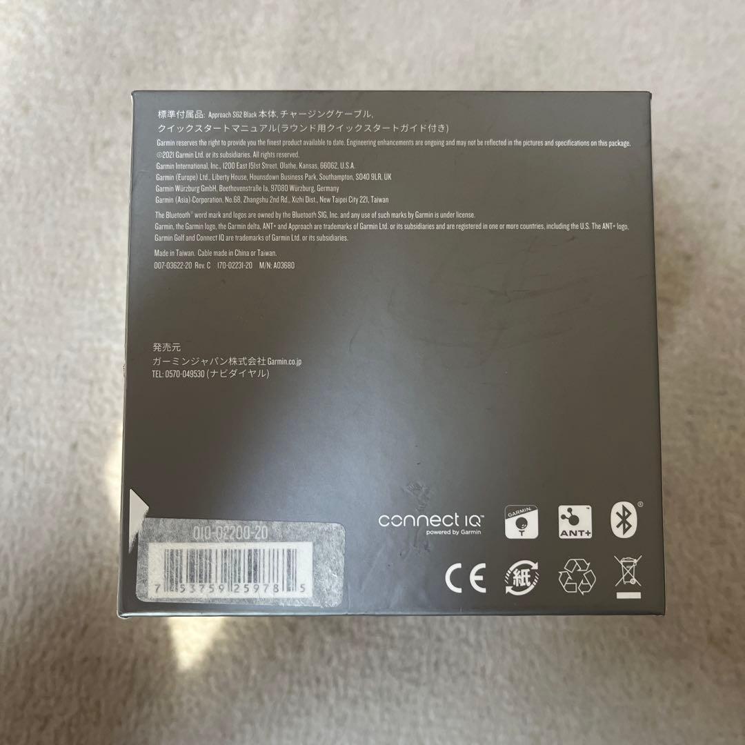ガーミン GARMIN Approach S62 ゴルフGPSウォッチ