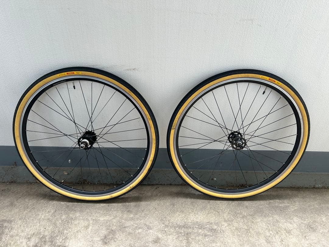700C ピスト、シングルスピードホィールセット
