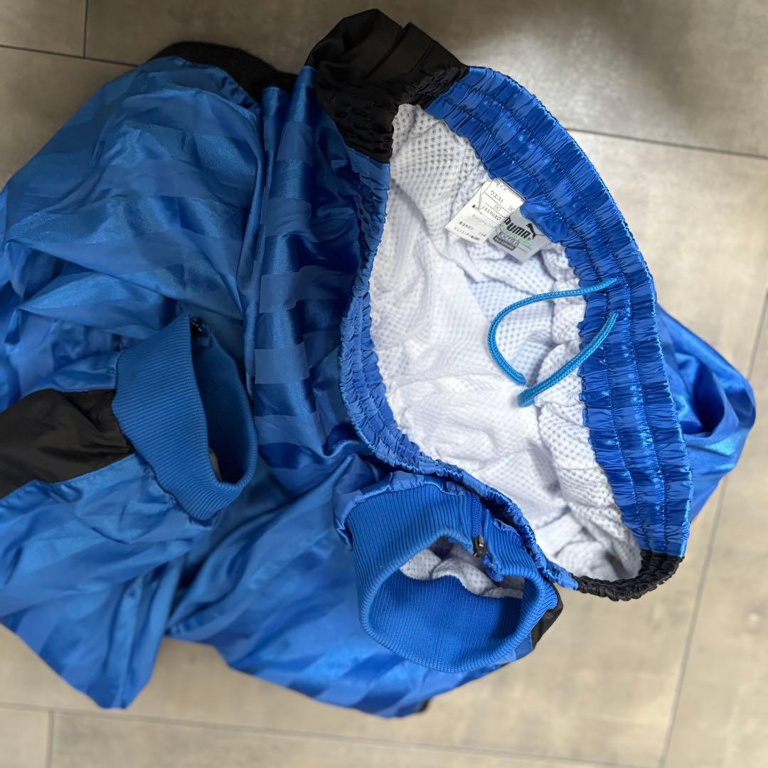 上下セットXO PUMAプーマ ヤマハジュビロ磐JUBILO ナイロンジャケット