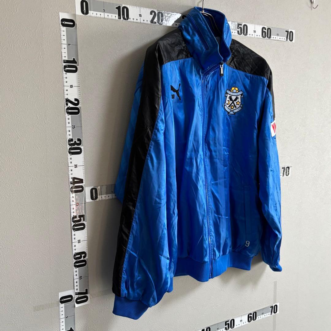 上下セットXO PUMAプーマ ヤマハジュビロ磐JUBILO ナイロンジャケット