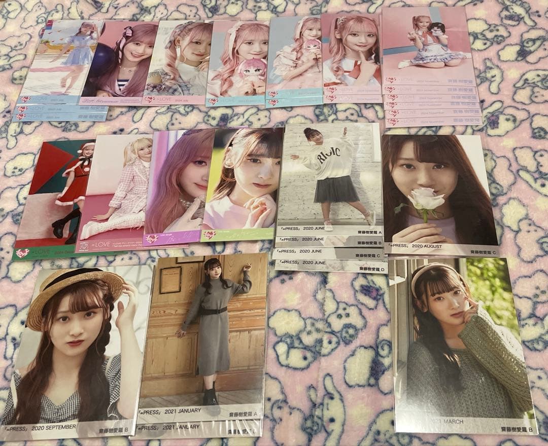 =LOVE イコラブ 齋藤樹愛羅 102枚 まとめ売り