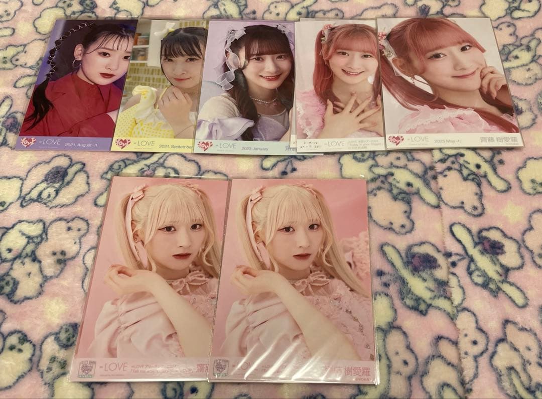 =LOVE イコラブ 齋藤樹愛羅 102枚 まとめ売り