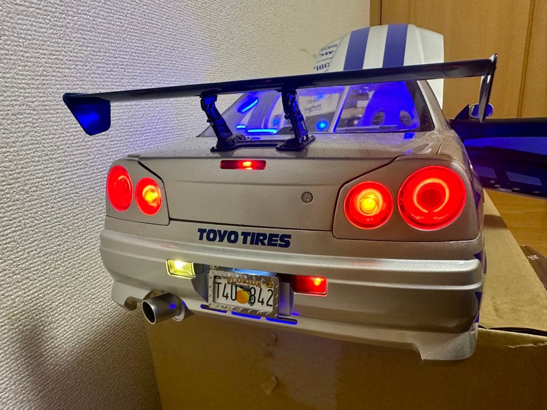 デアゴスティーニ ワイルドスピード R34 GTR