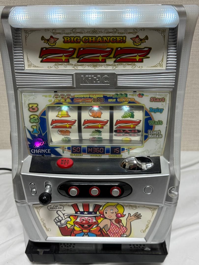 ☆*！様 北電子 ジャグラーgirl's スロットマシンデザイン　ミニクーラー&