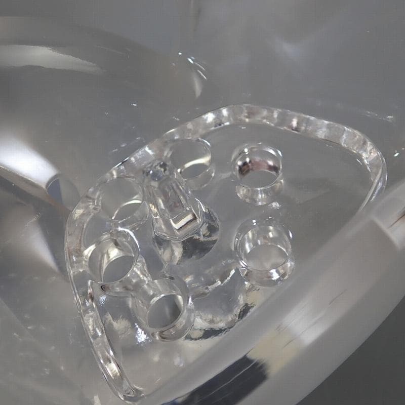 RU-6021　LALIQUE クリスタル　シルヴィ　花瓶