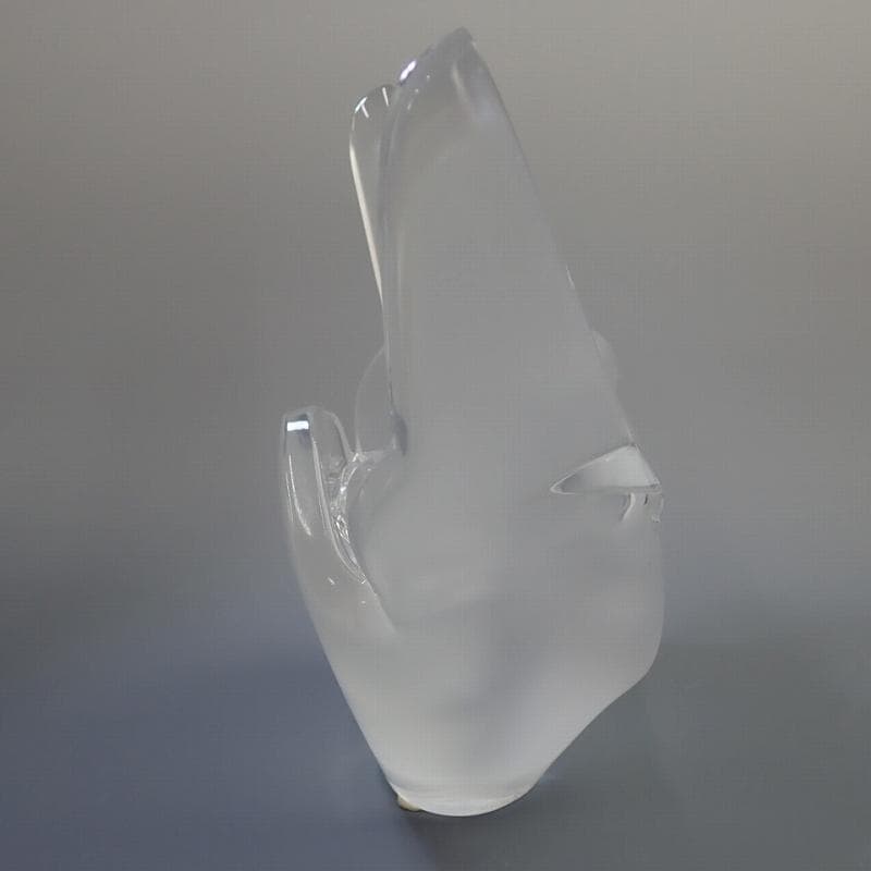 RU-6021　LALIQUE クリスタル　シルヴィ　花瓶