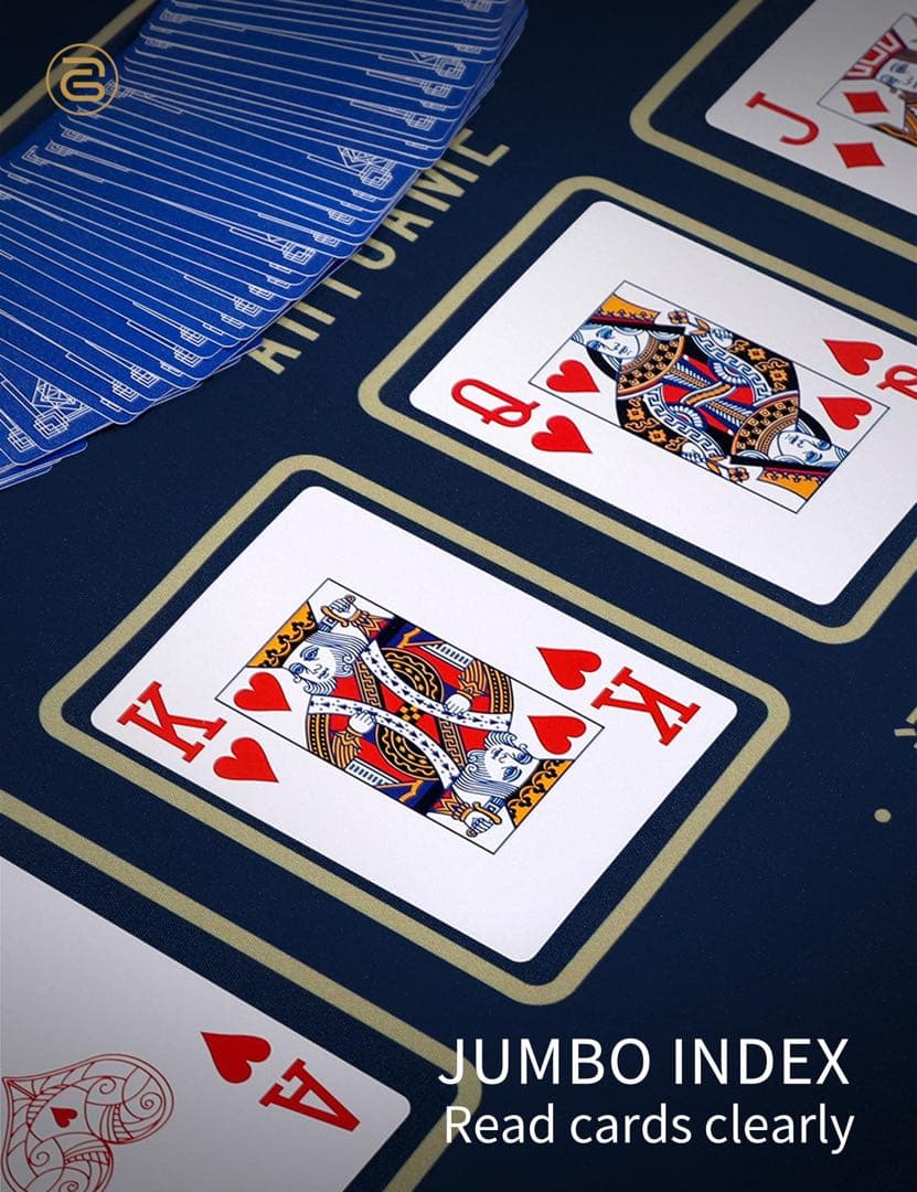 未開封✨ARTGAME 100%プラスチックトランプ 2デッキポーカーカード