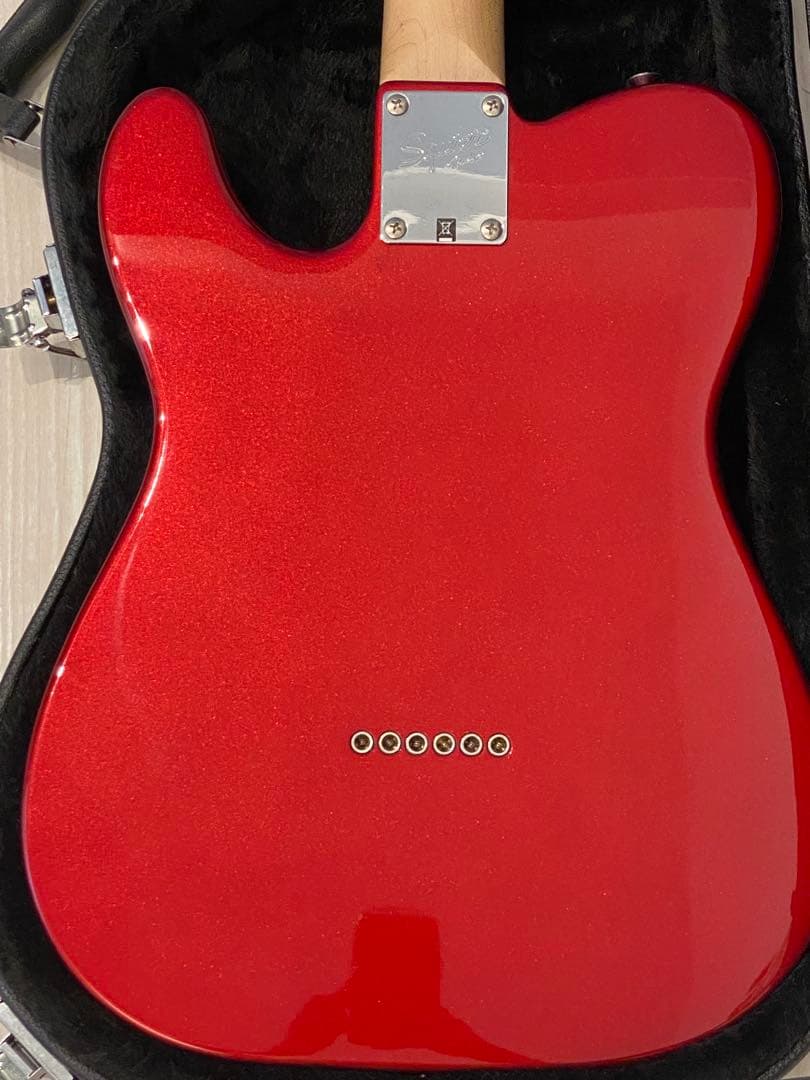 SquierbyFenderスクワイヤテレキャスターシンラインエレキギターレッド