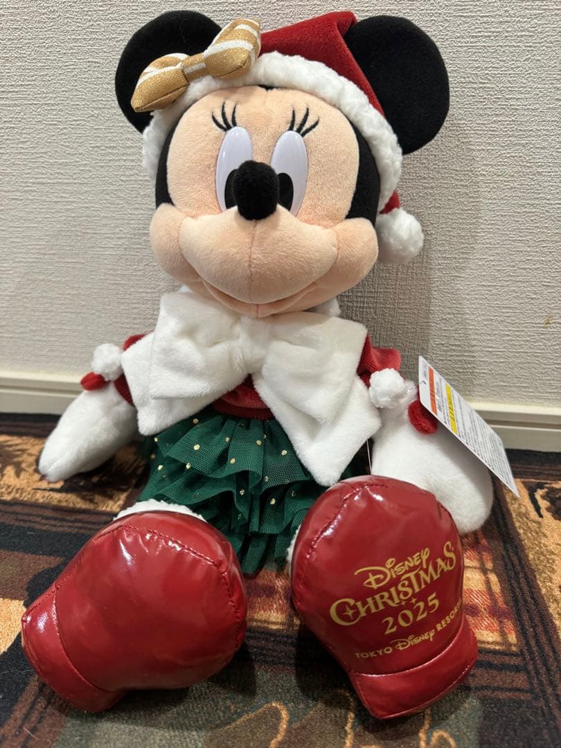 ディズニー クリスマス ミニー　ぬいぐるみ 2025