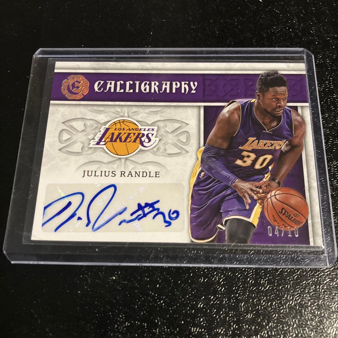 NBA カード Julius Randle 直筆サイン 10枚限定
