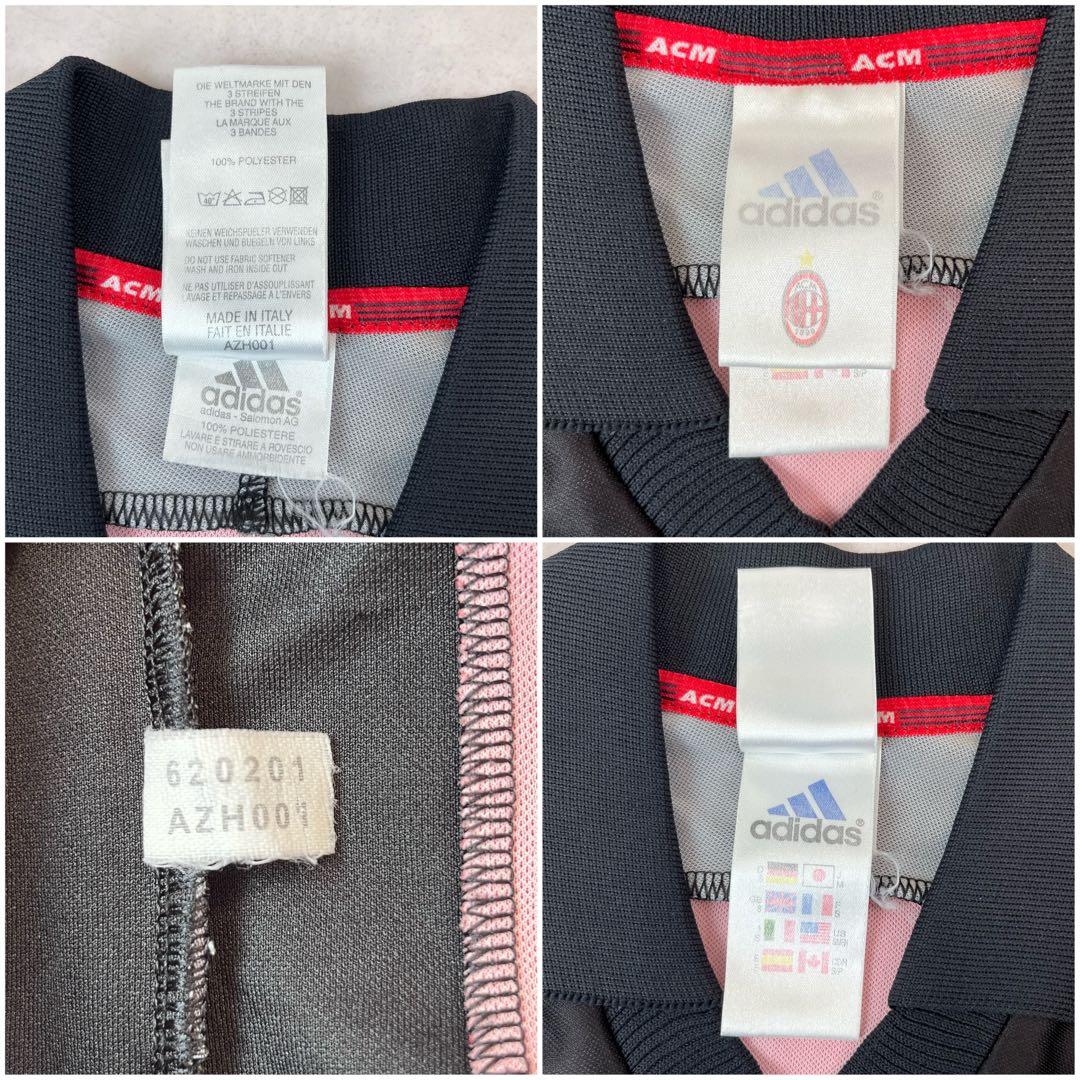 adidas ACミラン 00-02シーズン ユニフォーム 長袖 M