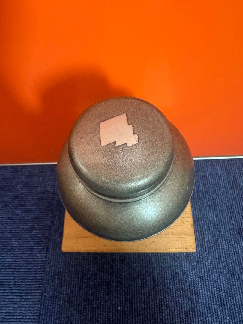 1759 清課堂　錫製　茶入