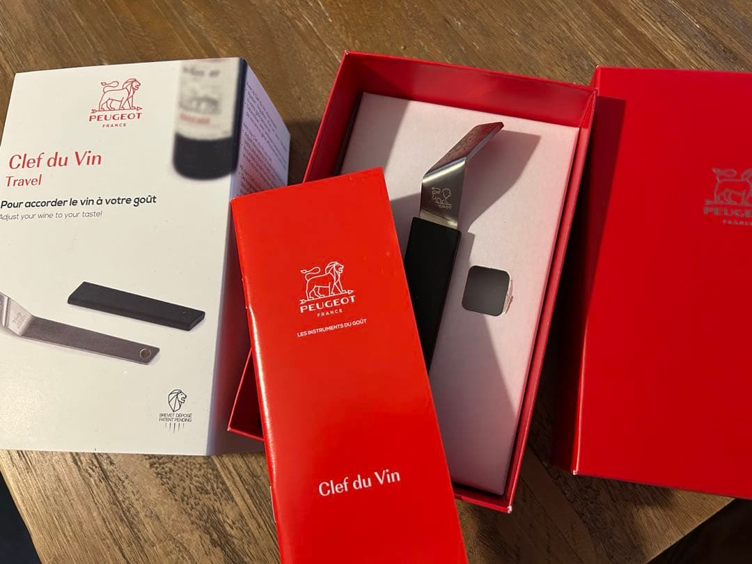 ワイン Peugeot Clef du Vin Travel