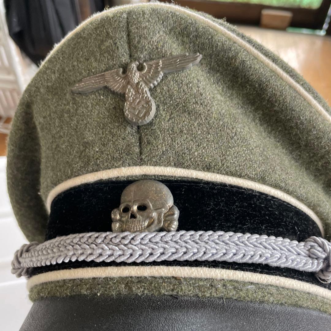 ドイツ軍帽 制帽 SS 旧ドイツ軍　レプリカ